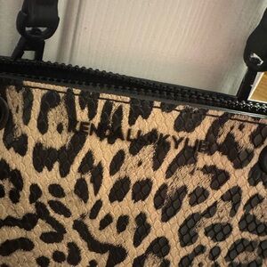 Kendall & Kylie Black and Tan Crossbody Bag